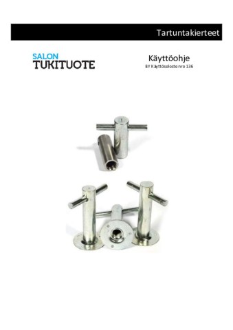 Tartuntakierteet (valuankkurit) 2022-02